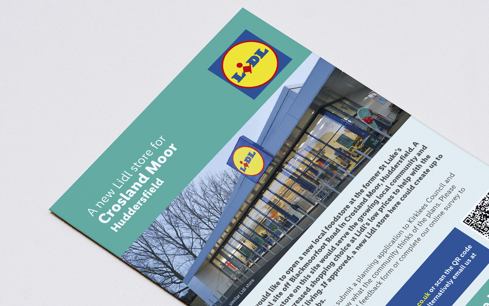 Lidl leaflet cover close up