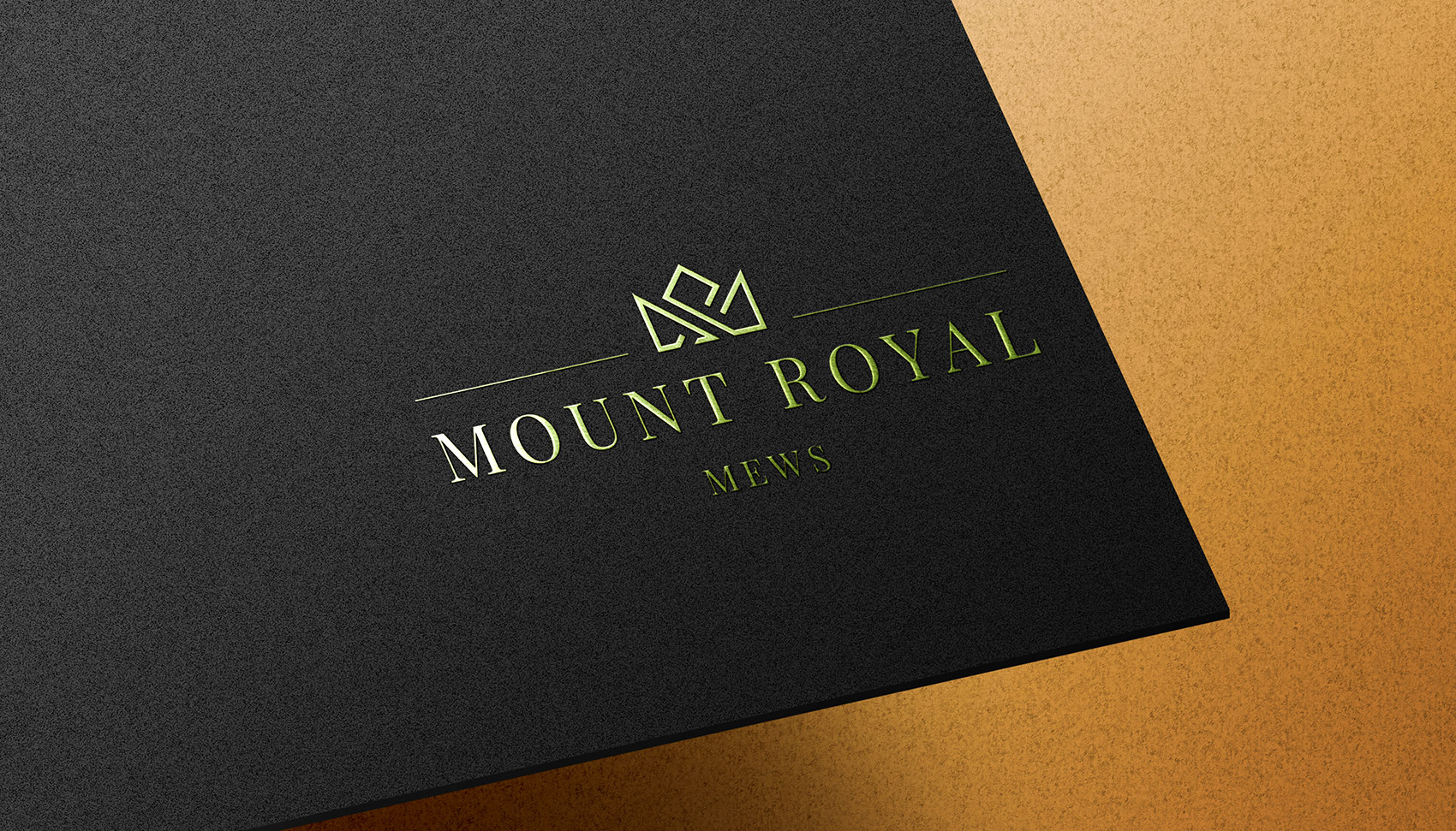 Sub brands for the new build homes, Mount Royal, Mews