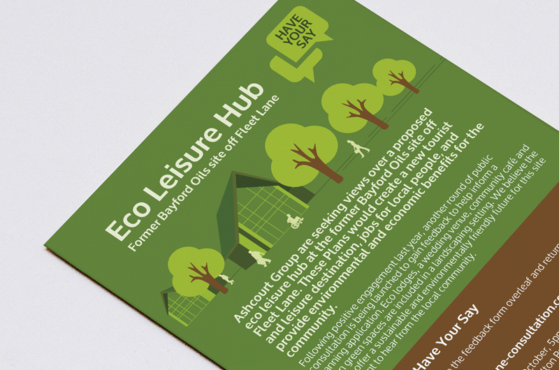 Eco Leisure Hub leaflet