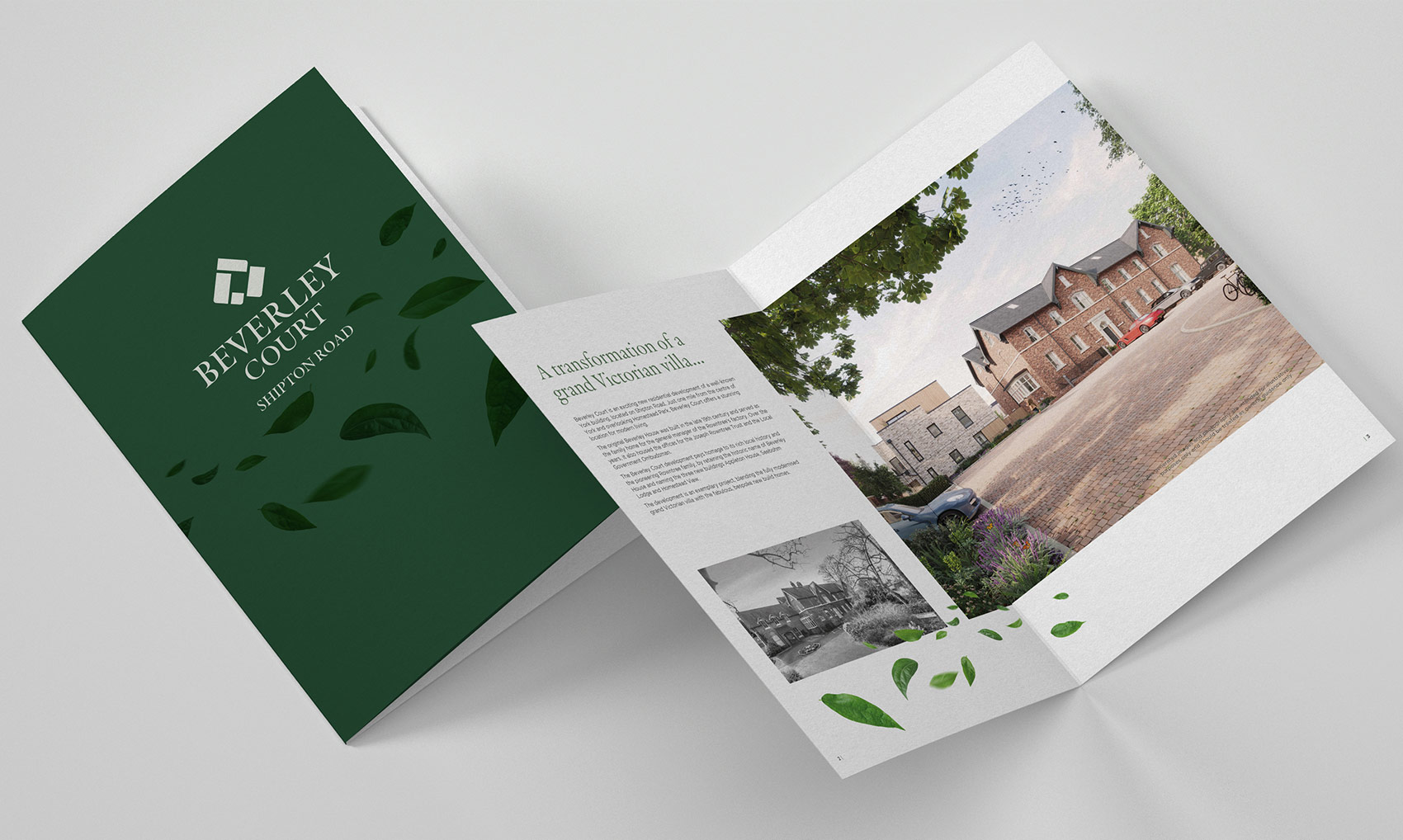 Beverley Court, York brochure first spread