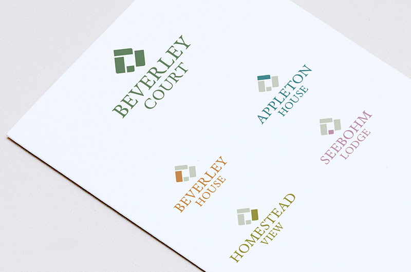 Beverley Court, York branding and sub brands