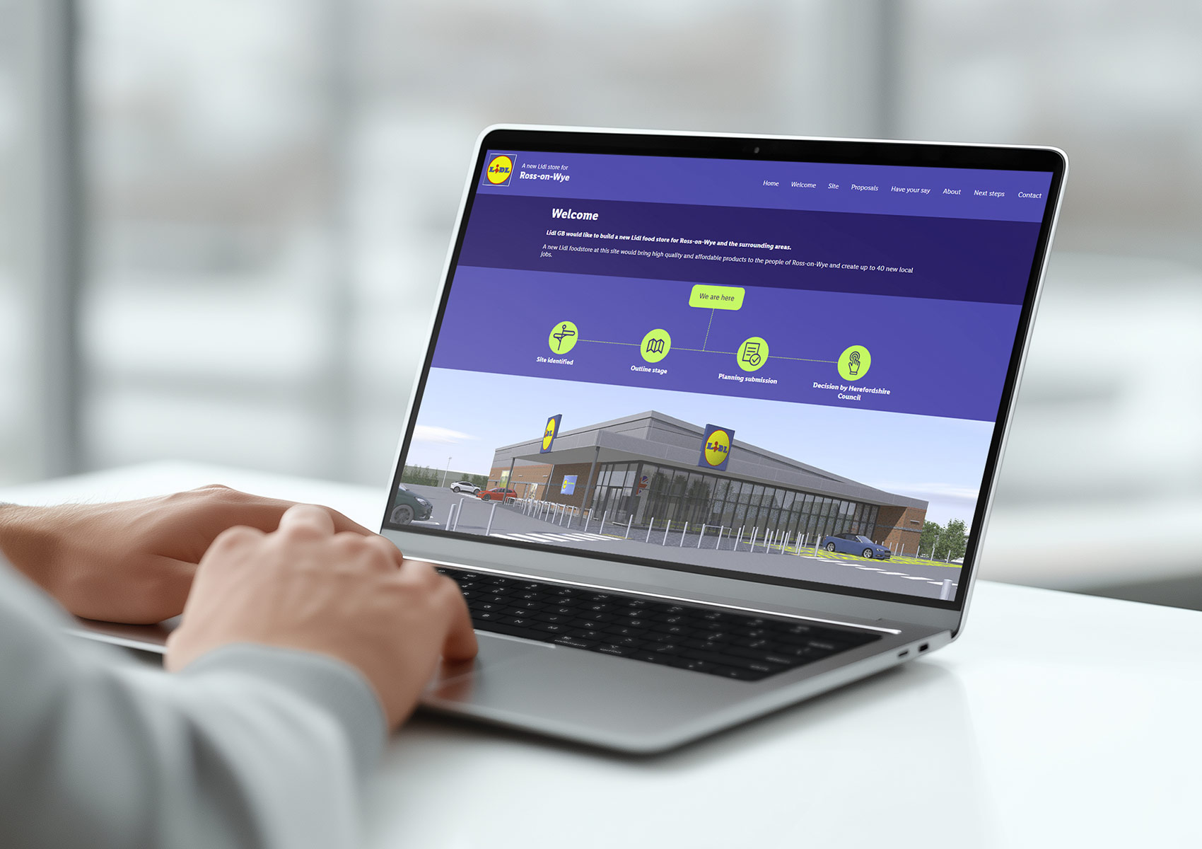 Lidl website laptop