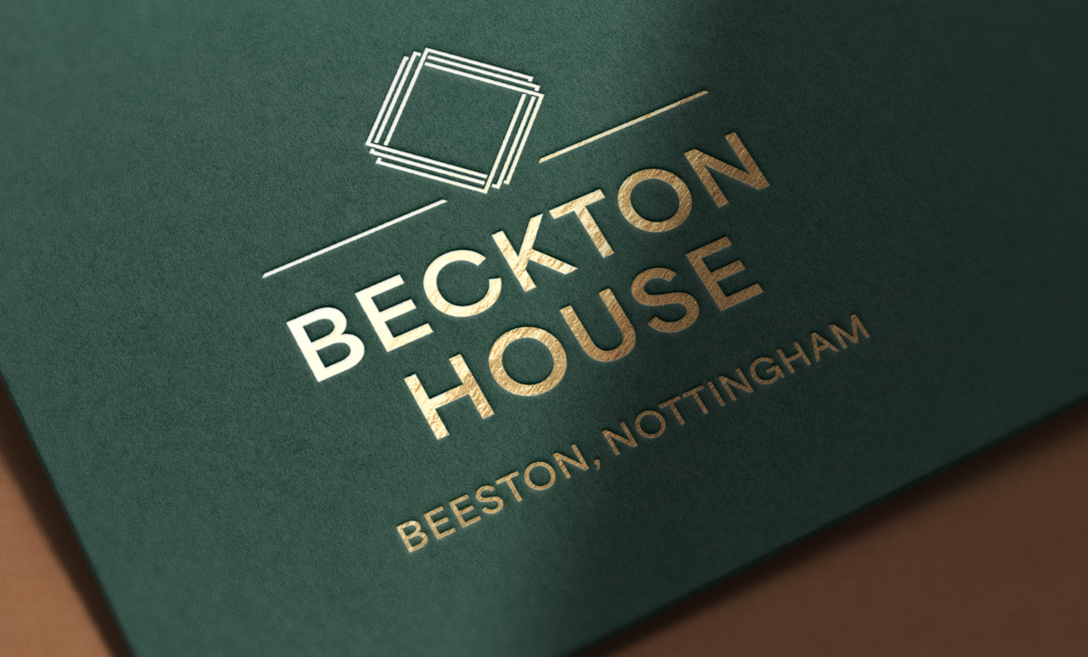 Beckton House, Beeston, Nottingham branding