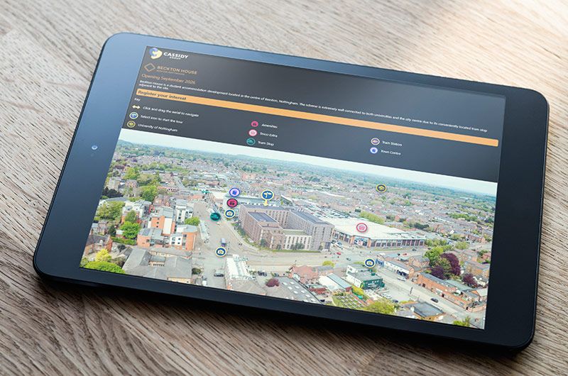 Beckton House, Beeston, Nottingham interactive map