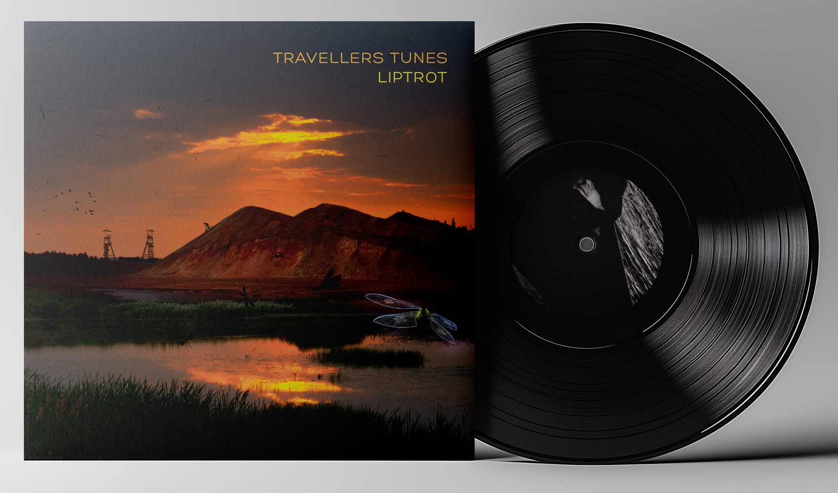 Liptrot, Travellers Tunes, album artwork and vinyl