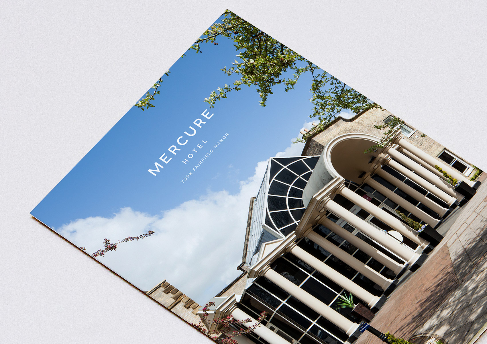 Mercure stationery design