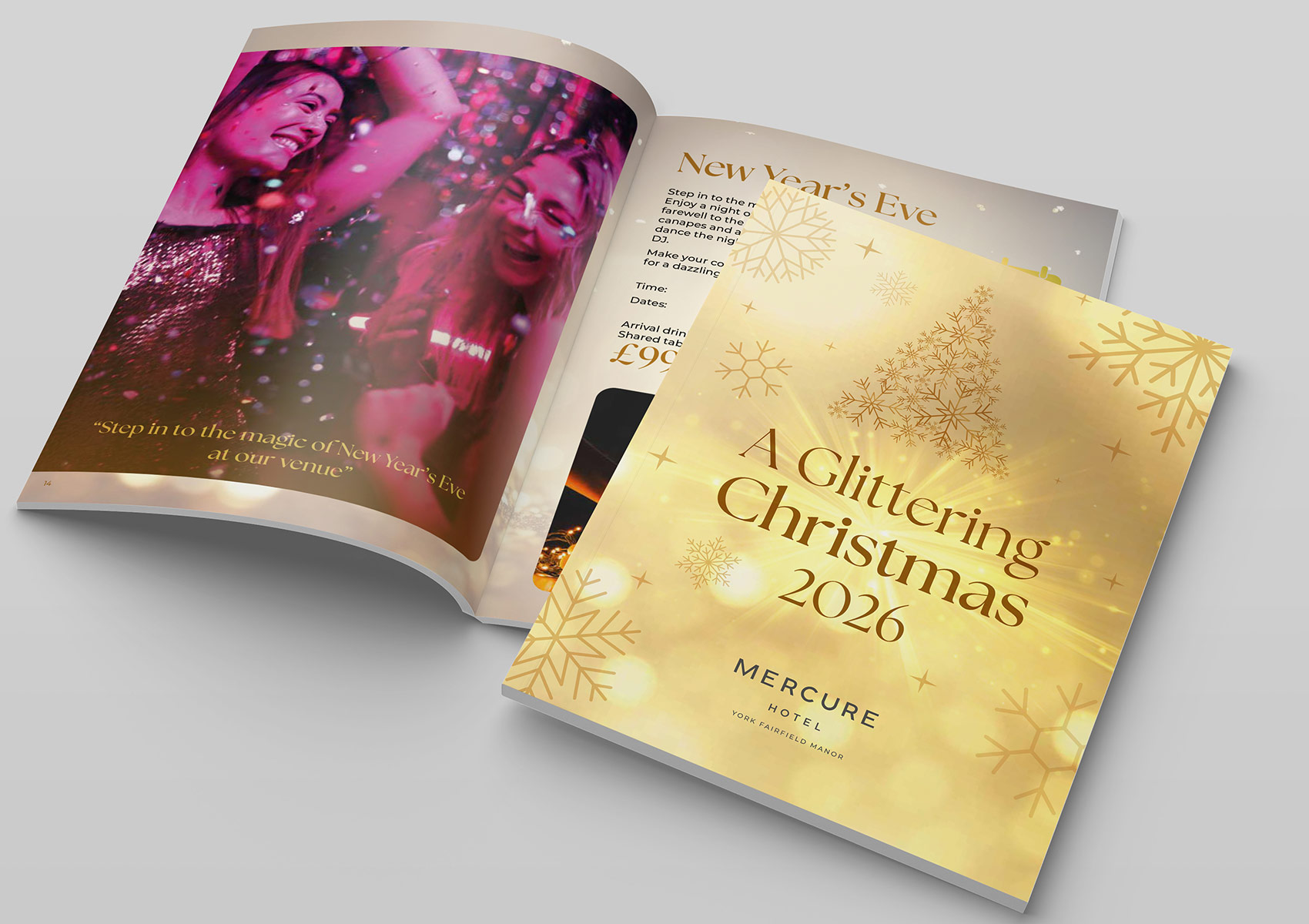 Mercure Christmas booklet cover